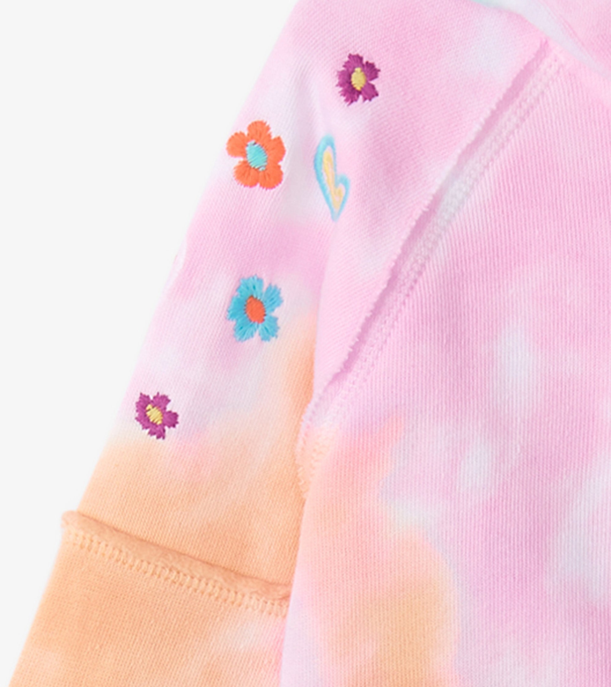 Girls Summer Waves Tie Dye Hoodie | Hatley Sale Girls