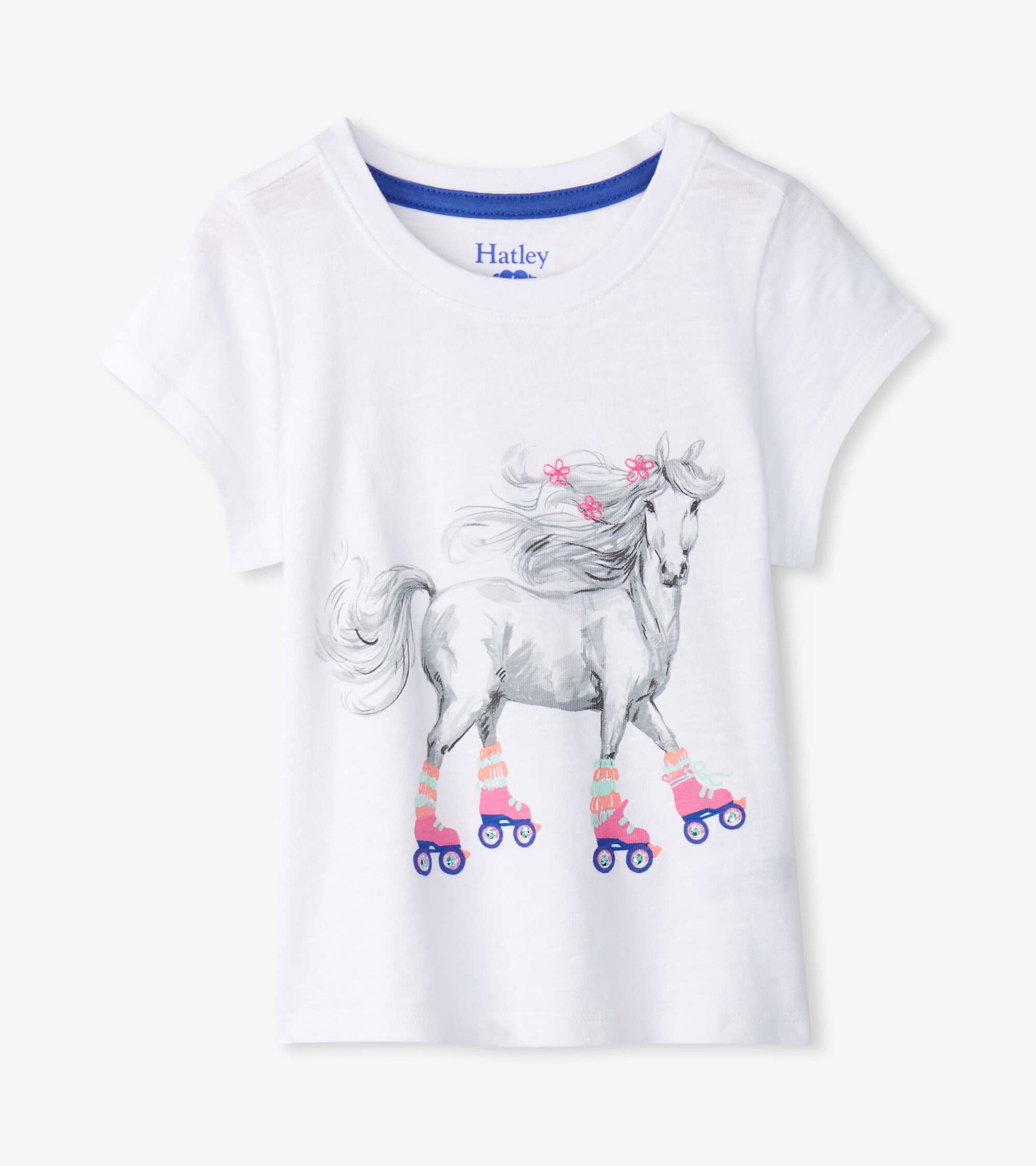 Girls Roller Skates Graphic Tee | Hatley Onsale Girls