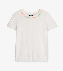 Simone Knit Tee - White | Hatley