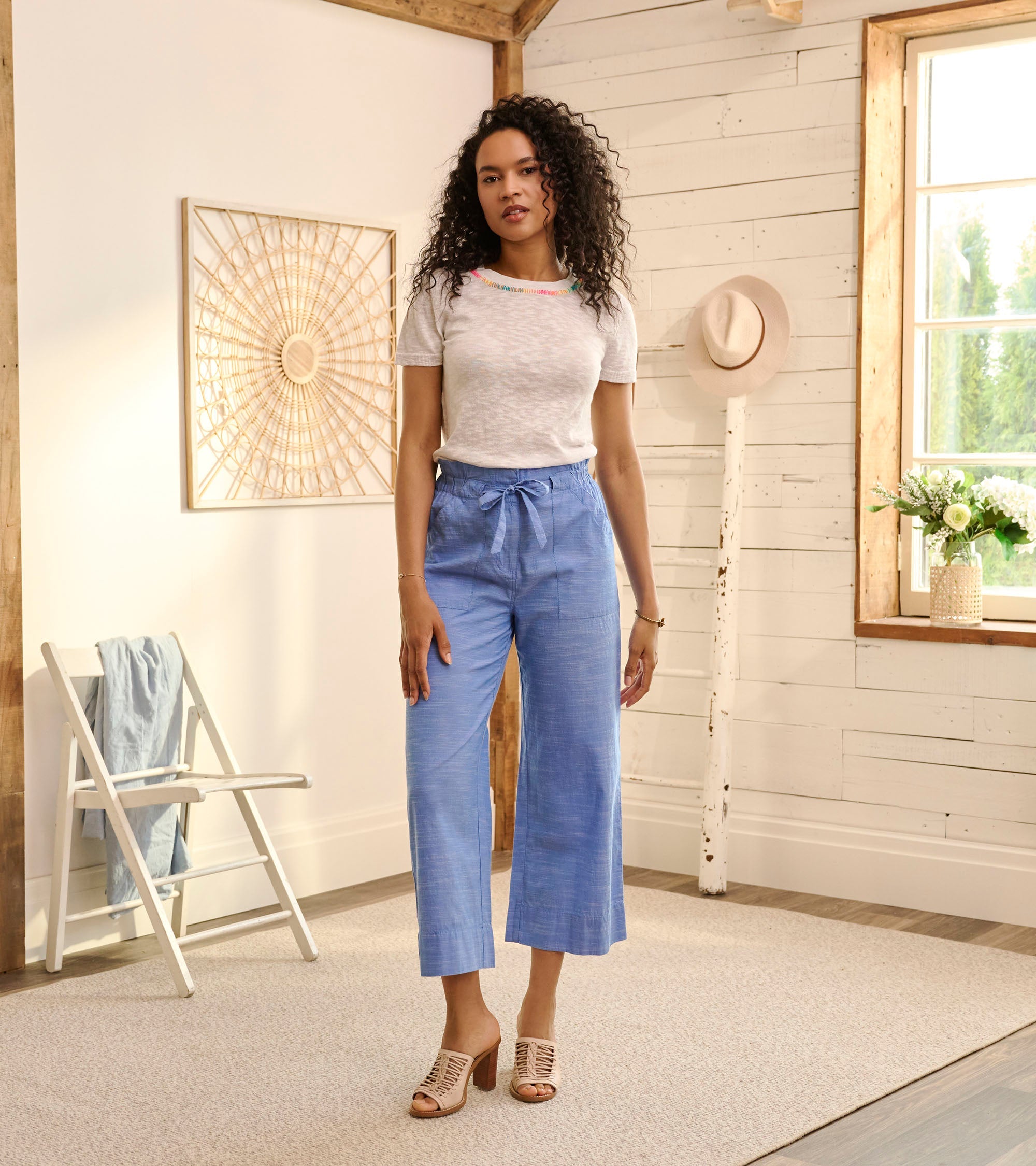 Simone Knit Tee - White | Hatley