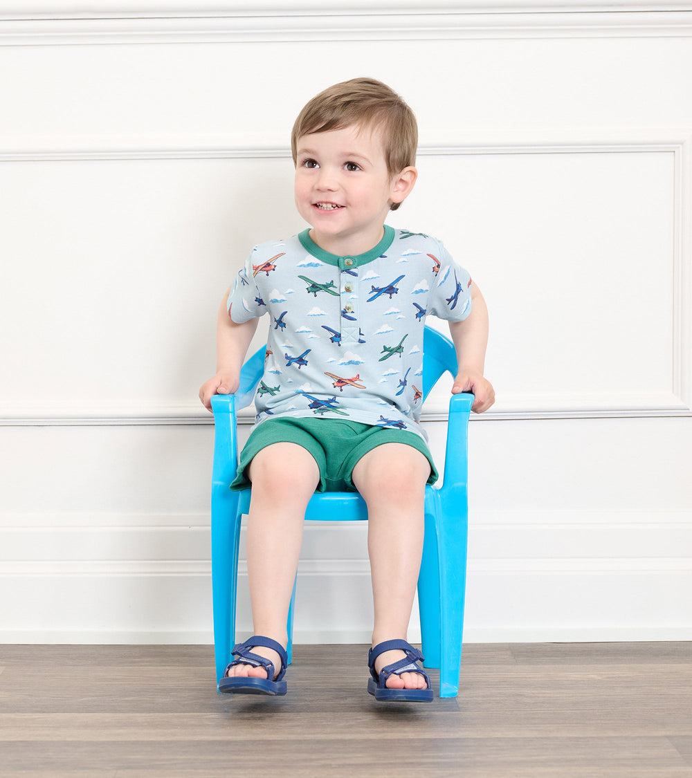 Baby & Toddler Boys Airplanes Henley | Hatley Sale Baby & Toddler