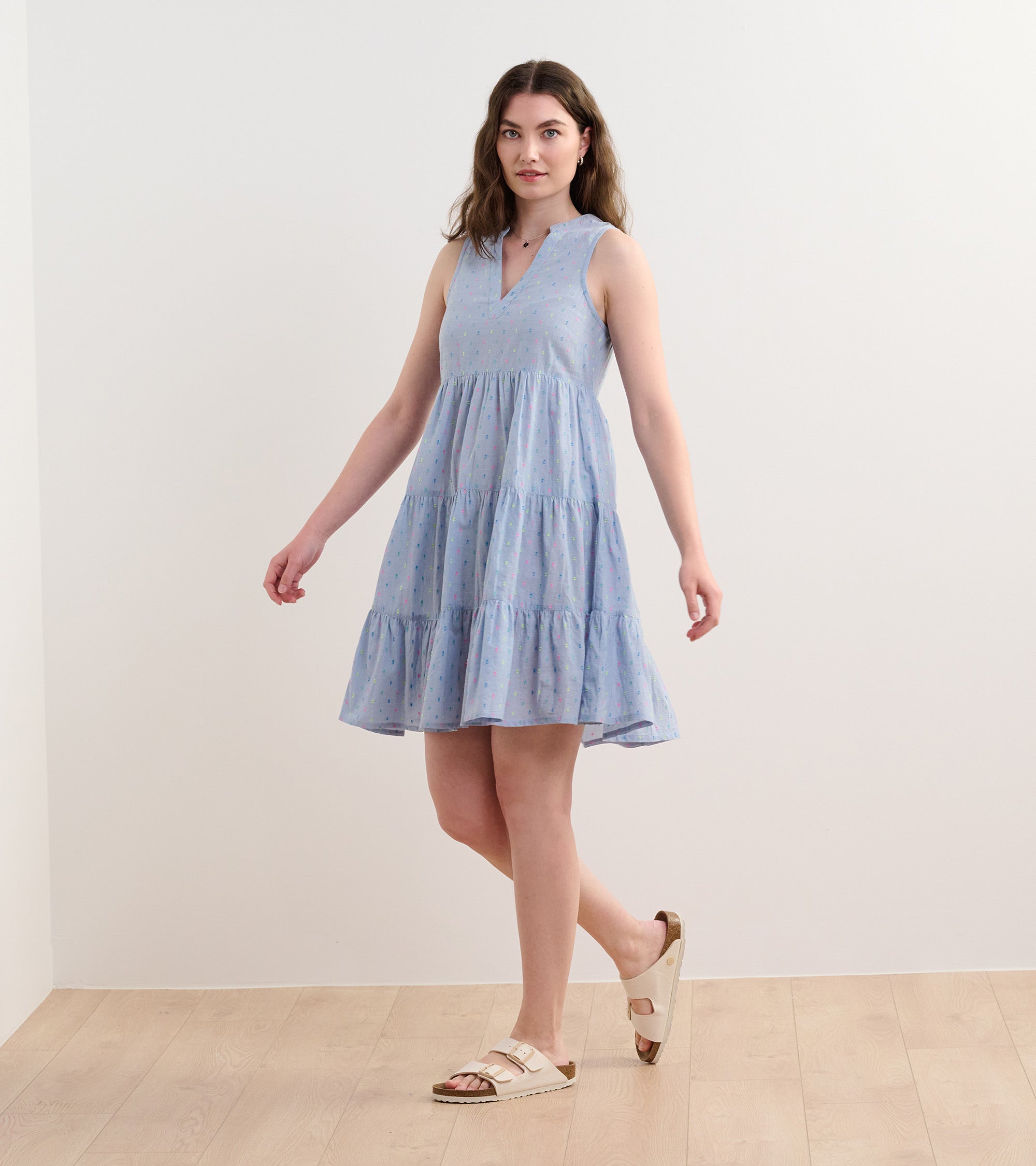 Savannah Dress - Bright Spot Chambray | Hatley For Women
