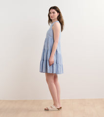 Savannah Dress - Bright Spot Chambray | Hatley For Women
