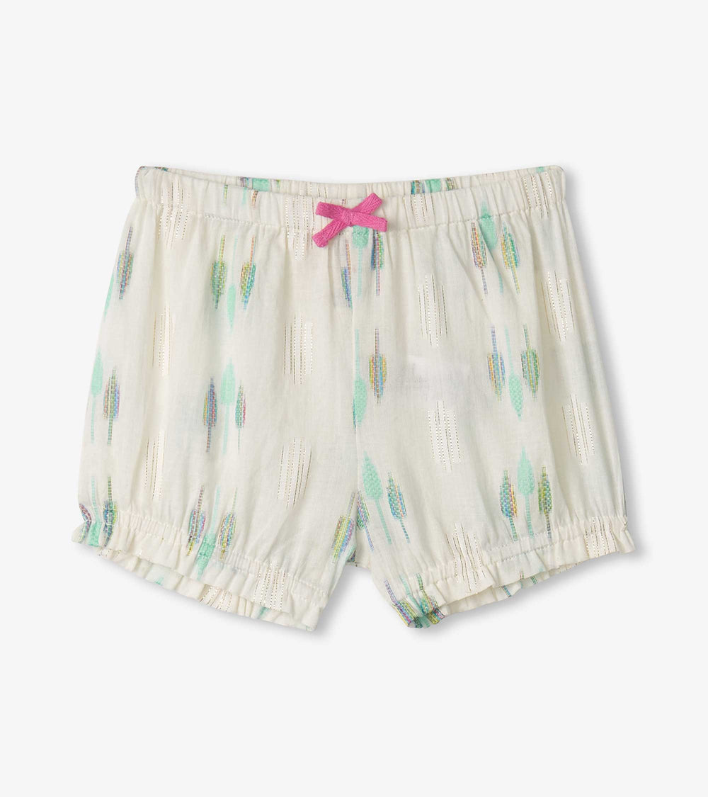Baby & Toddler Girls Blue Feathers Pin Tuck Tup & Bloomer Set | Hatley Discount Baby & Toddler