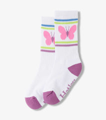 Girls Butterfly Tube Socks | Hatley Outlet Girls
