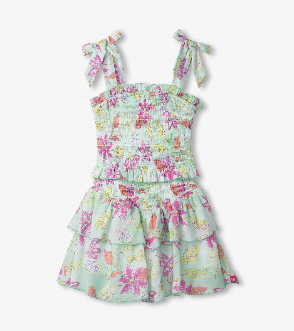 Girls Floral Smocked Angel Dress | Hatley US Girls