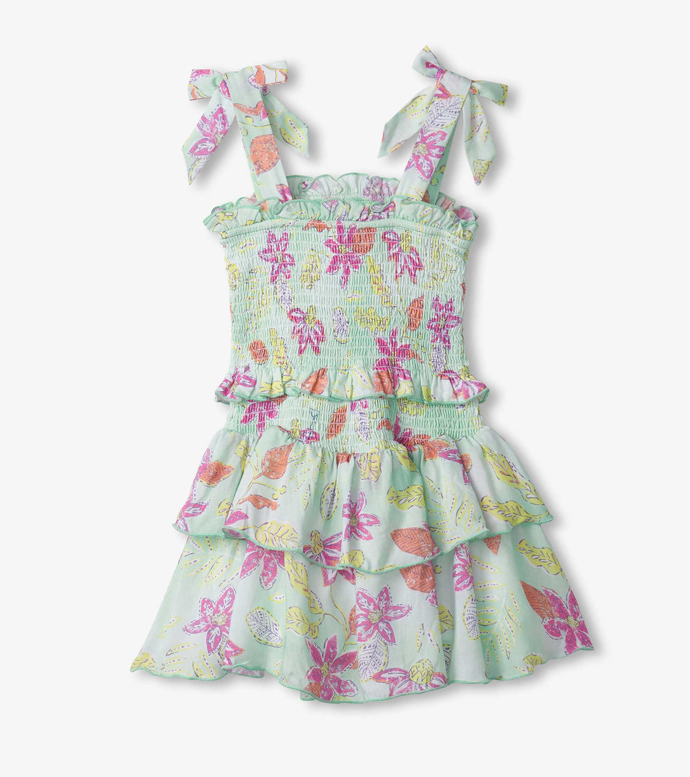 Girls Floral Smocked Angel Dress | Hatley US Girls