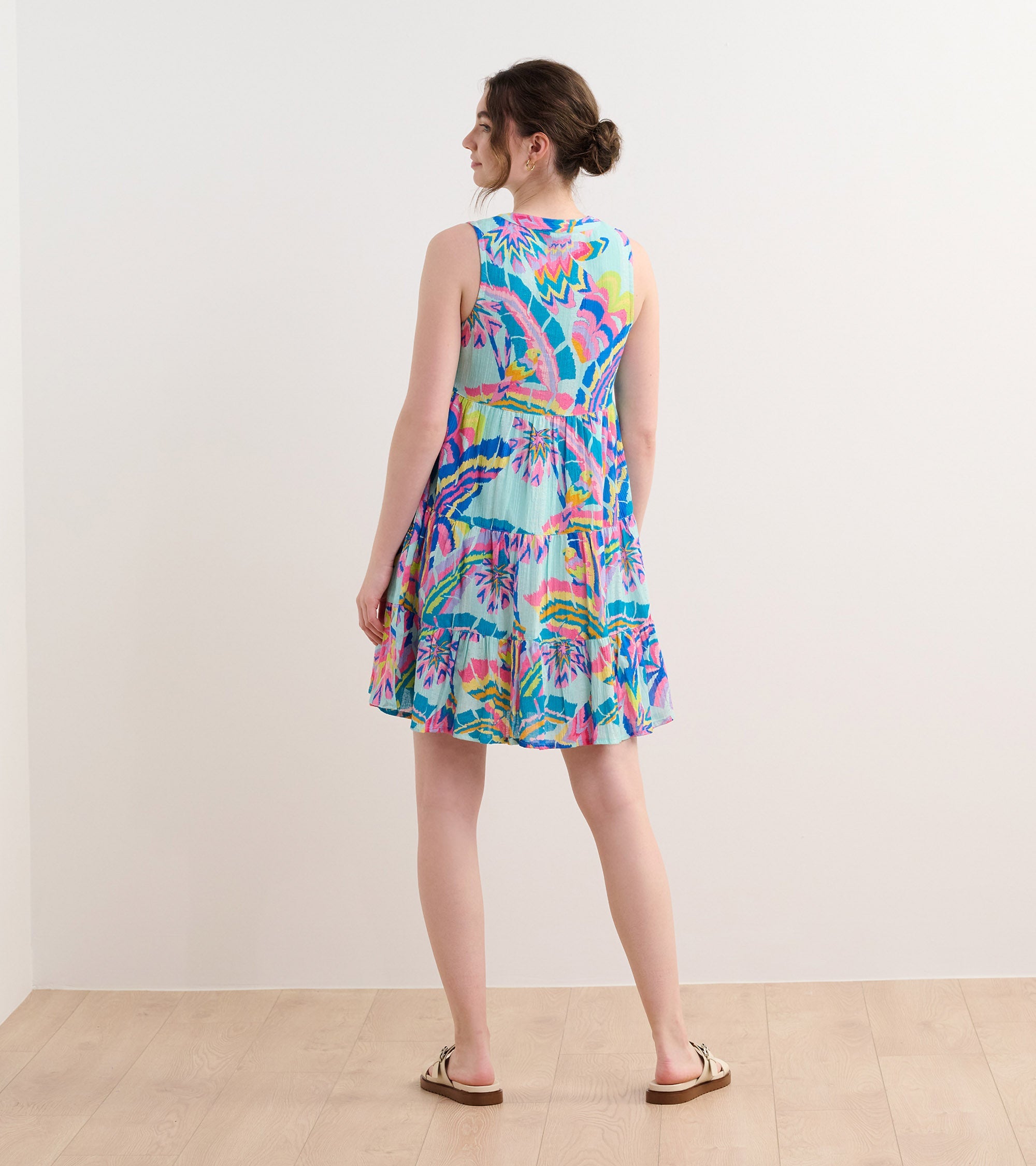 Savannah Dress - Blooming Palms | Hatley Outlet Women