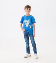 Boys Shark Tooth Glow in the Dark Graphic Tee | Hatley US Boys