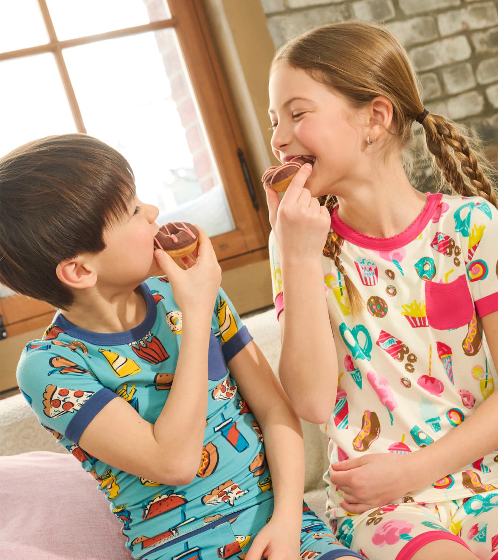 Boys Carnival Food Short Pajama Set | Hatley Sale Boys