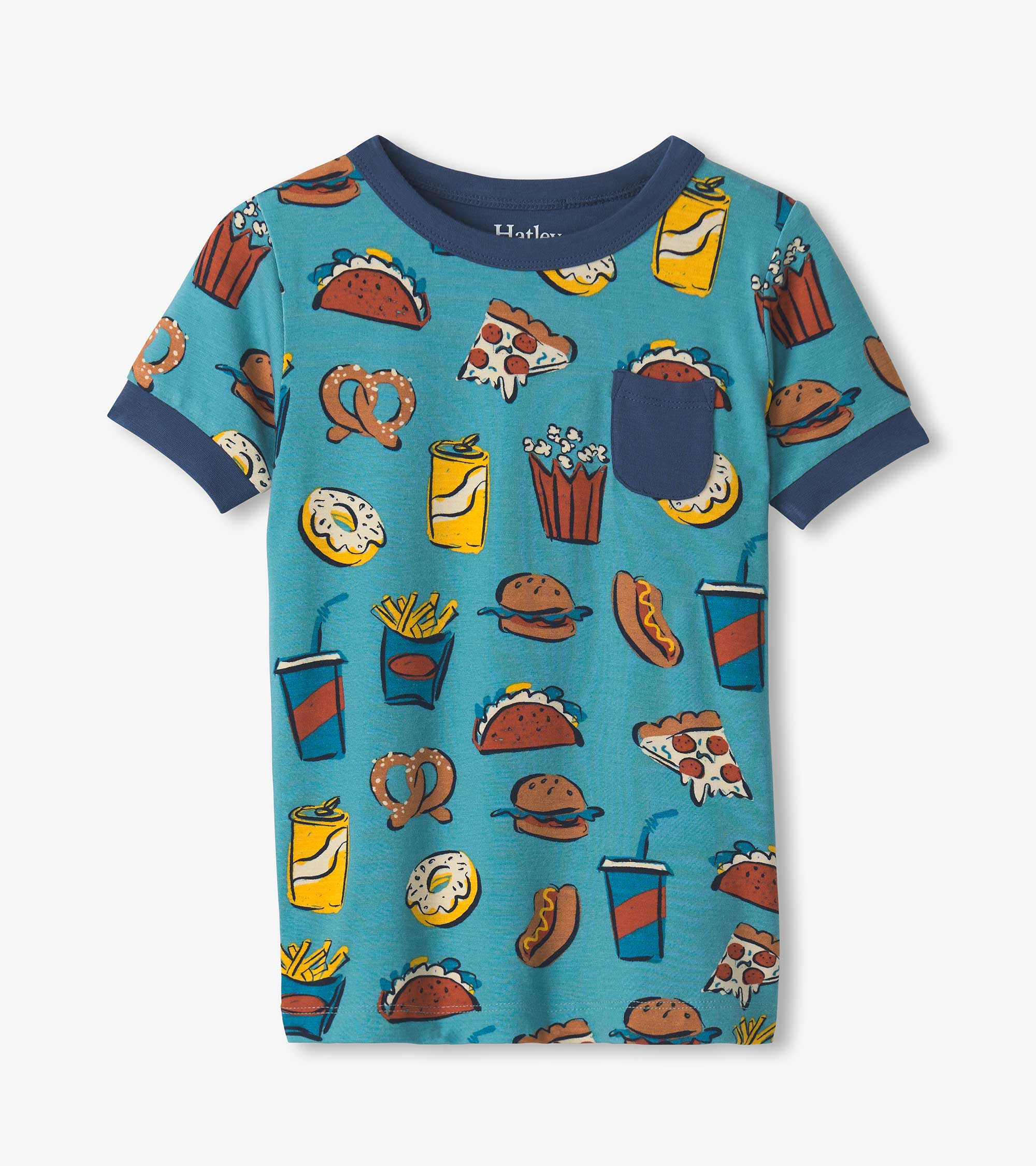 Boys Carnival Food Short Pajama Set | Hatley Sale Boys