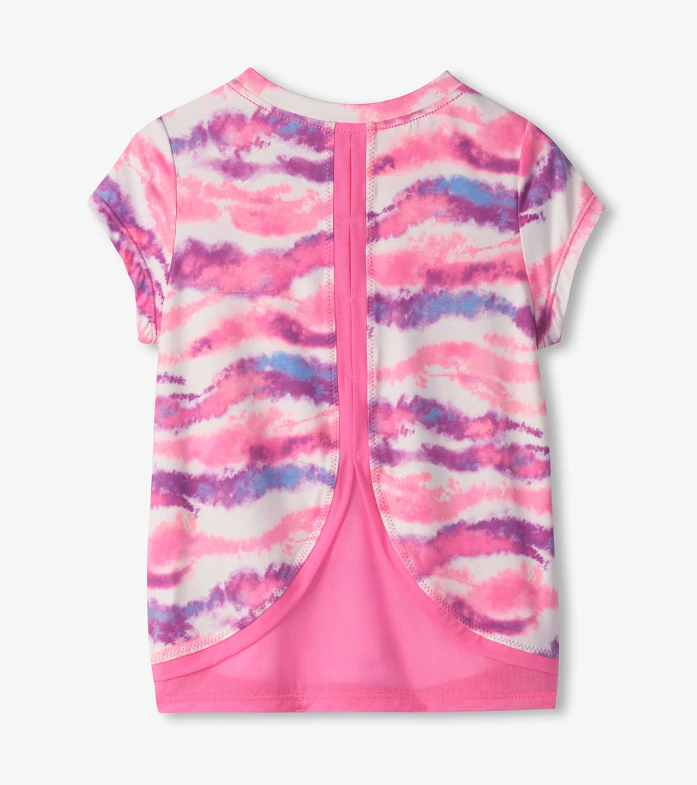 Girls Candy Ombre Mesh Trim T-Shirt | Hatley Discount Girls