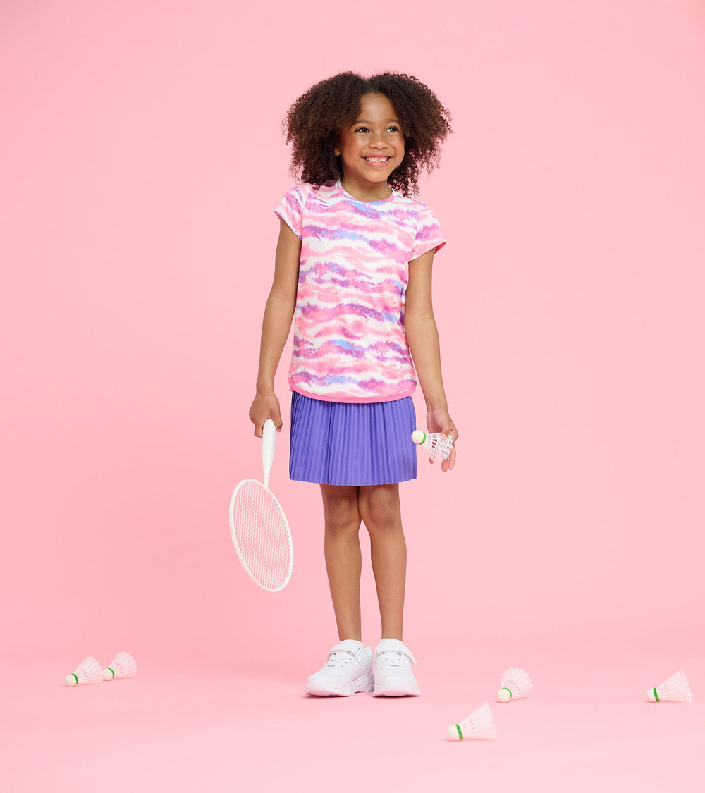 Girls Candy Ombre Mesh Trim T-Shirt | Hatley Discount Girls