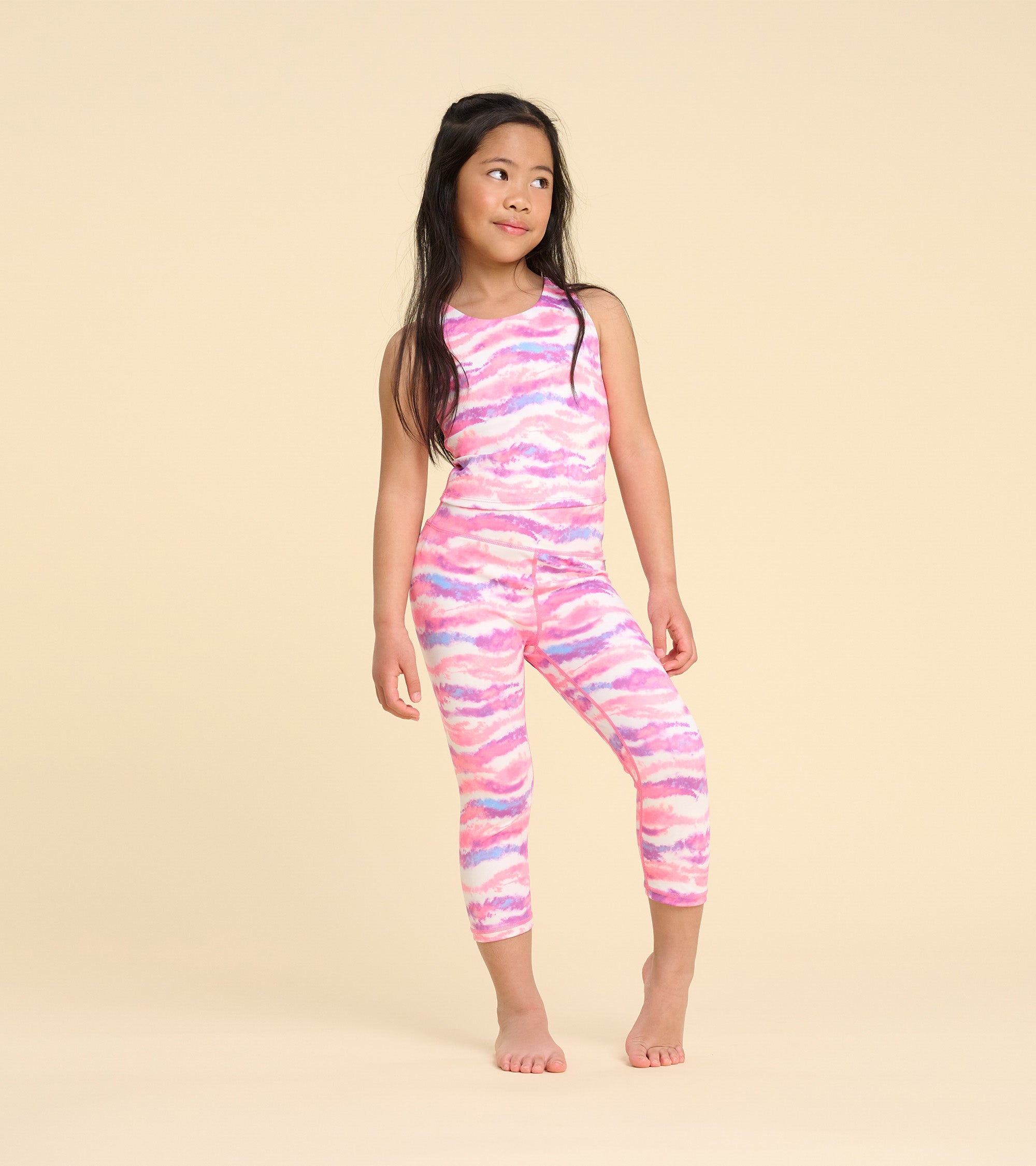 Girls Candy Ombre Active Capris | Hatley Sale Girls