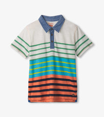Boys Spring Stripes Polo Tee | Hatley Sale Boys