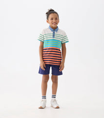 Boys Spring Stripes Polo Tee | Hatley Sale Boys