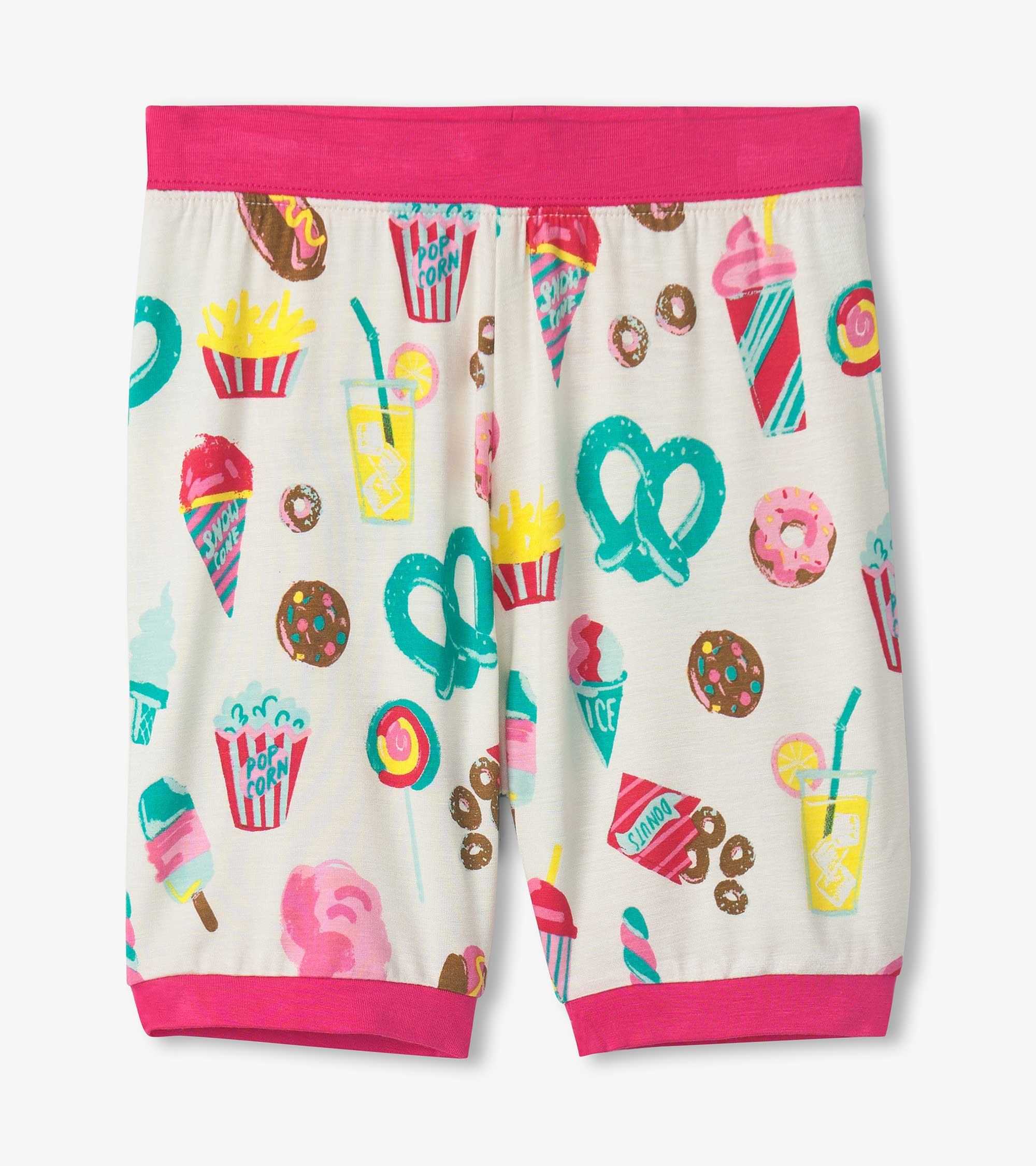 Girls Carnival Treats Bamboo Short Pajama Set | Hatley Outlet Girls
