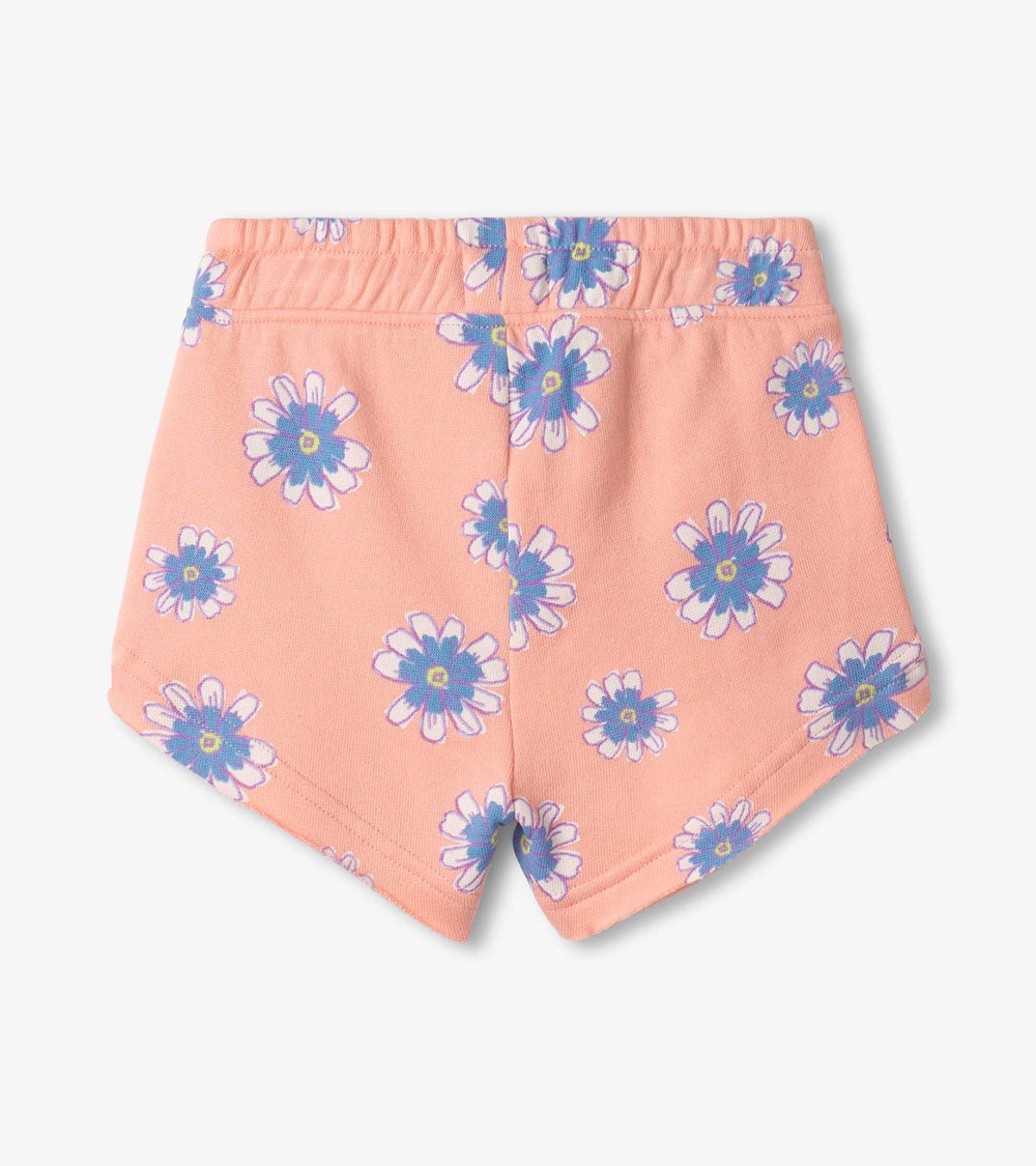 Girls Doodle Daisy Pull On Shorts | Hatley Outlet Girls