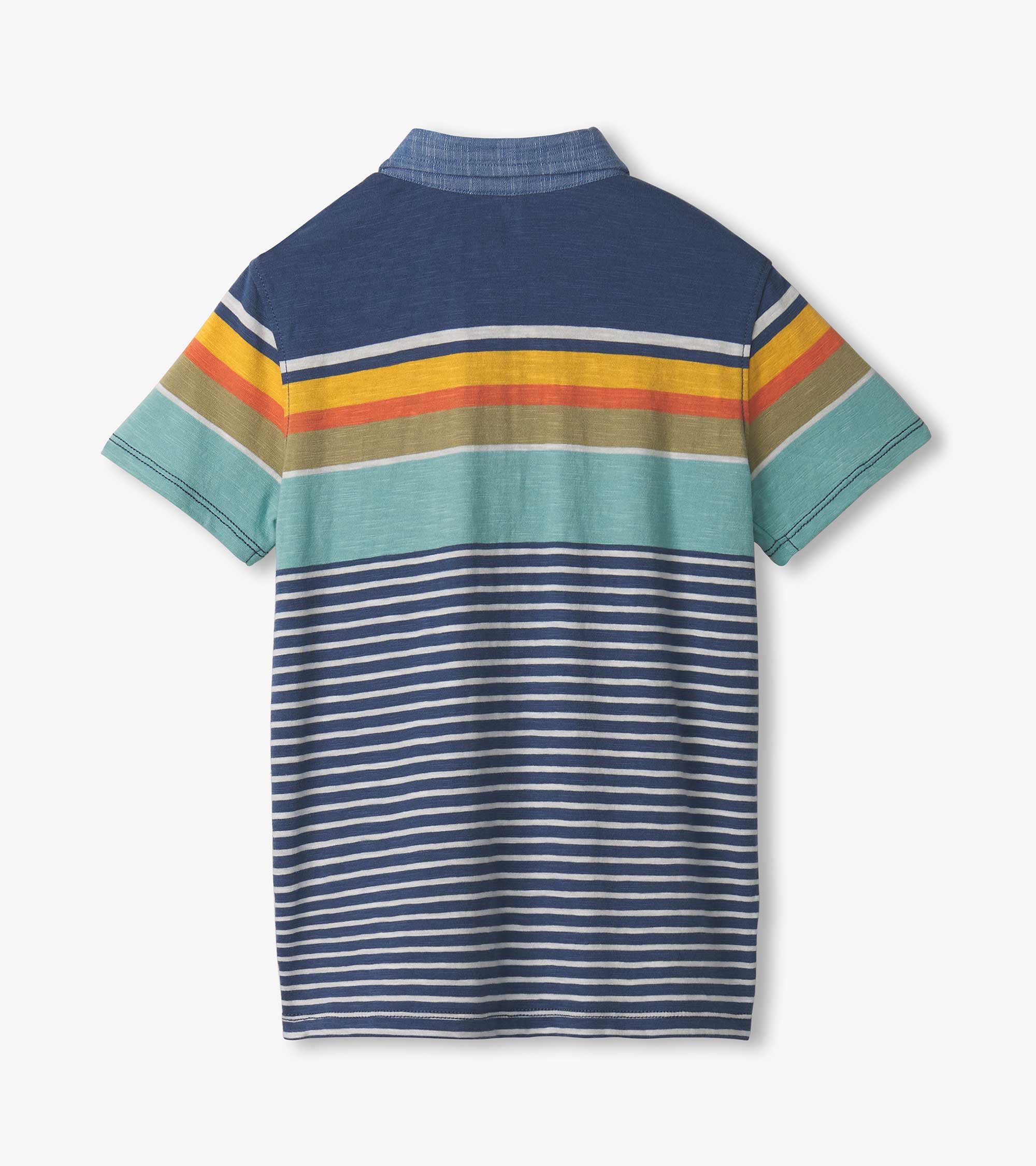 Boys Nautical Stripes Polo Tee | Hatley For Boys