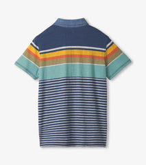 Boys Nautical Stripes Polo Tee | Hatley For Boys