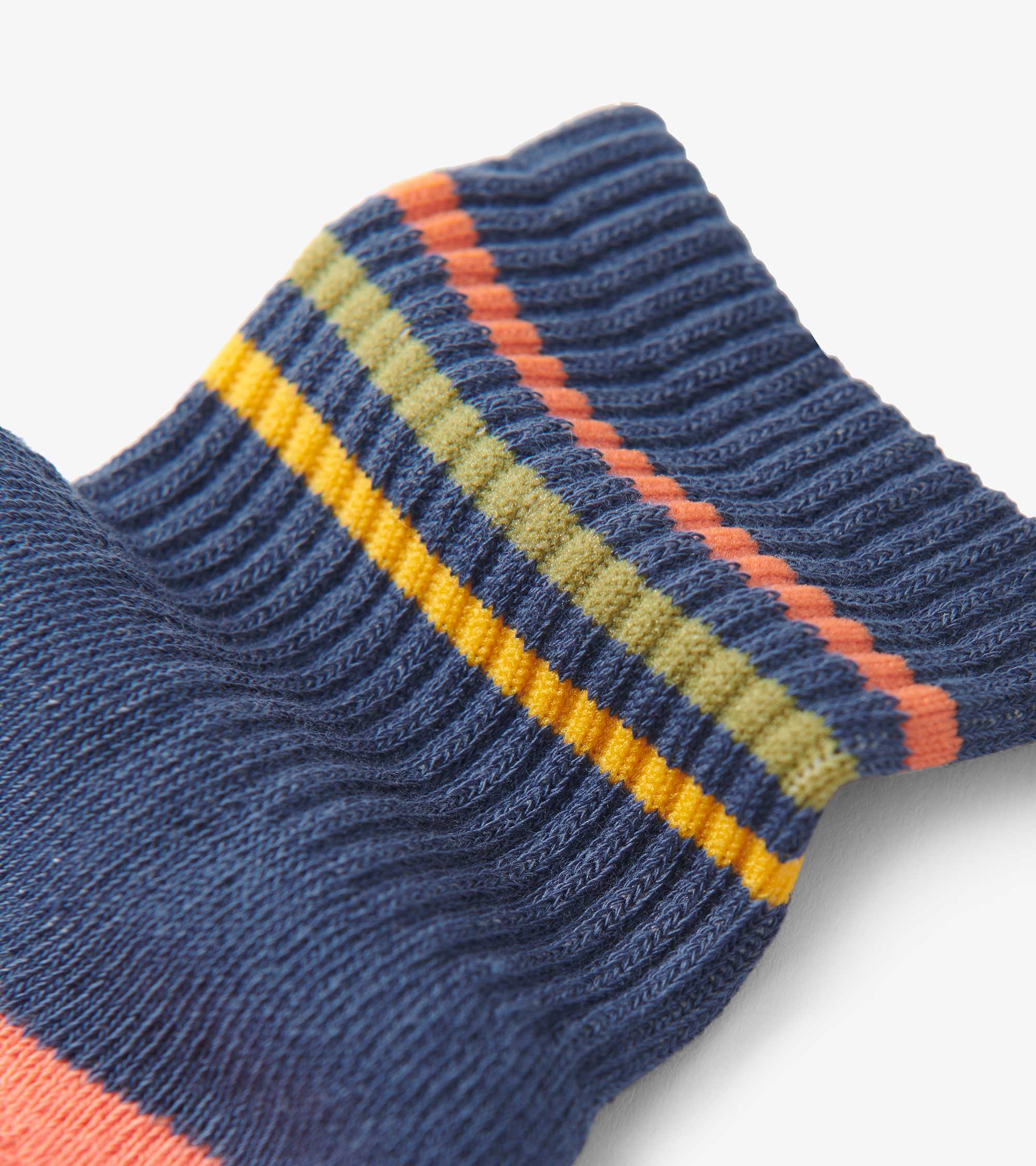 Boys Striped Blue Crew Socks | Hatley Boys