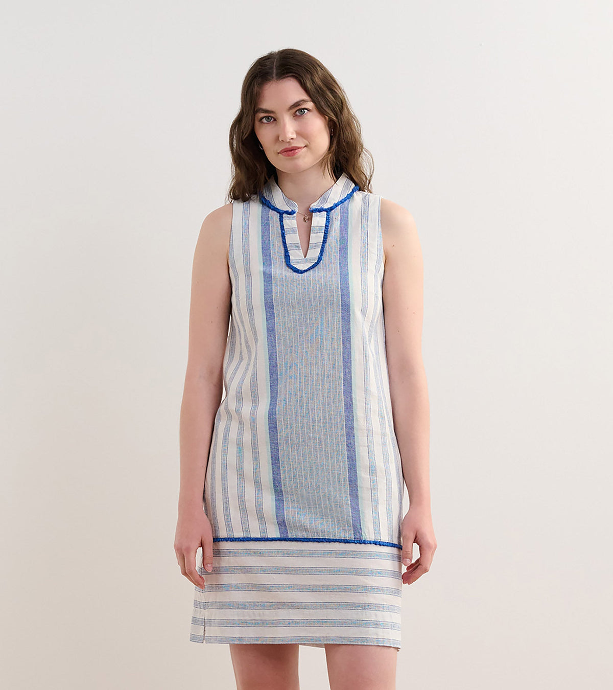 Marin Shift Dress - Blue Stripes | Hatley US Women