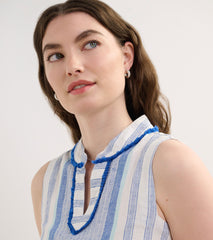 Marin Shift Dress - Blue Stripes | Hatley US Women
