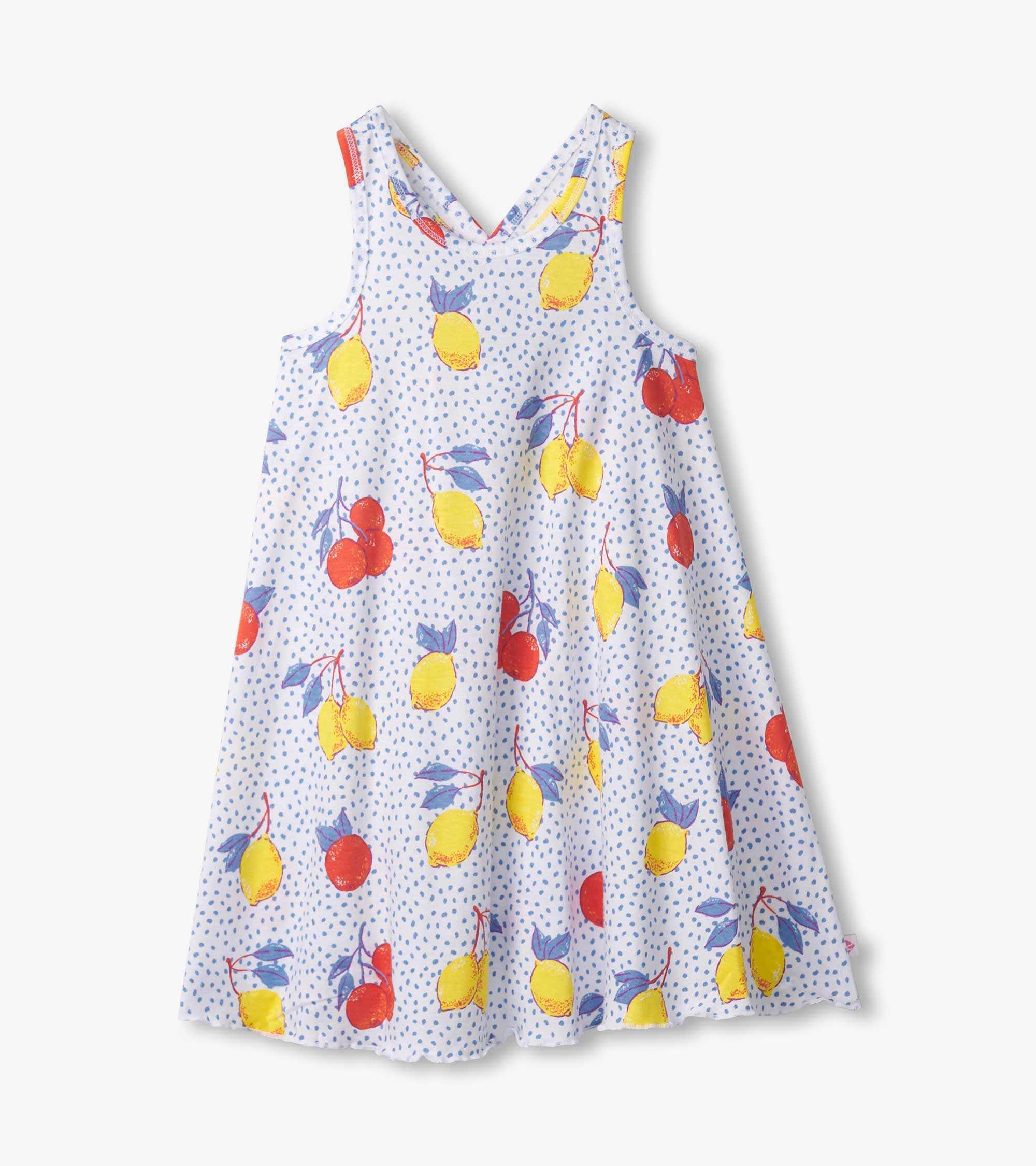 Girls Fresh Citrus Trapeze Dress | Hatley Discount Girls