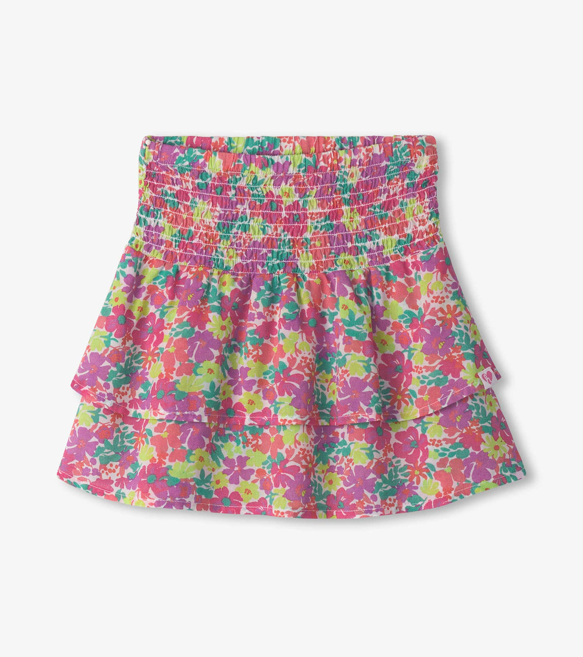 Girls Fresh Flowers Smocked Skirt | Hatley Sale Girls