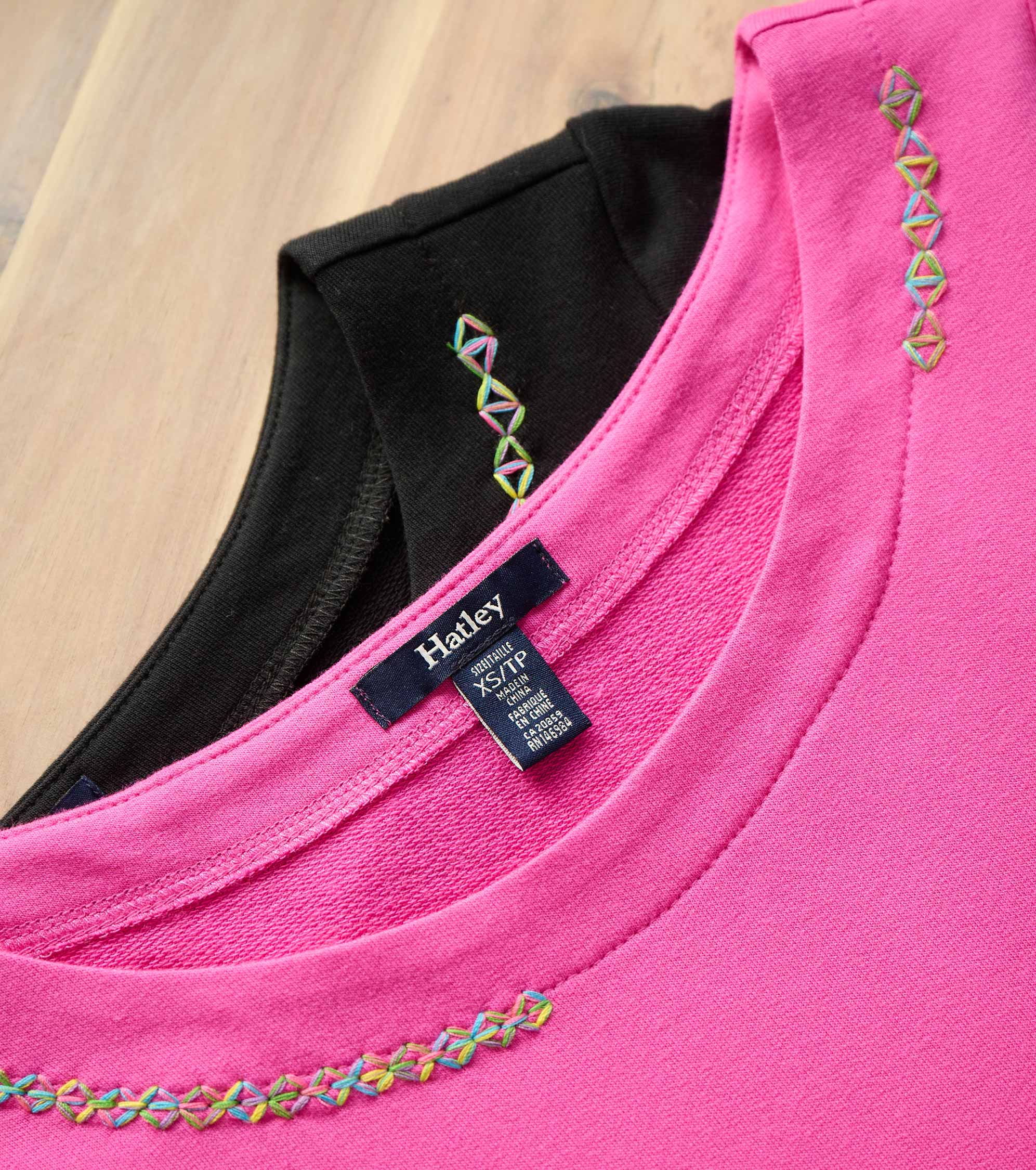 Brooke Dress - Fuchsia French Terry | Hatley Sale Women