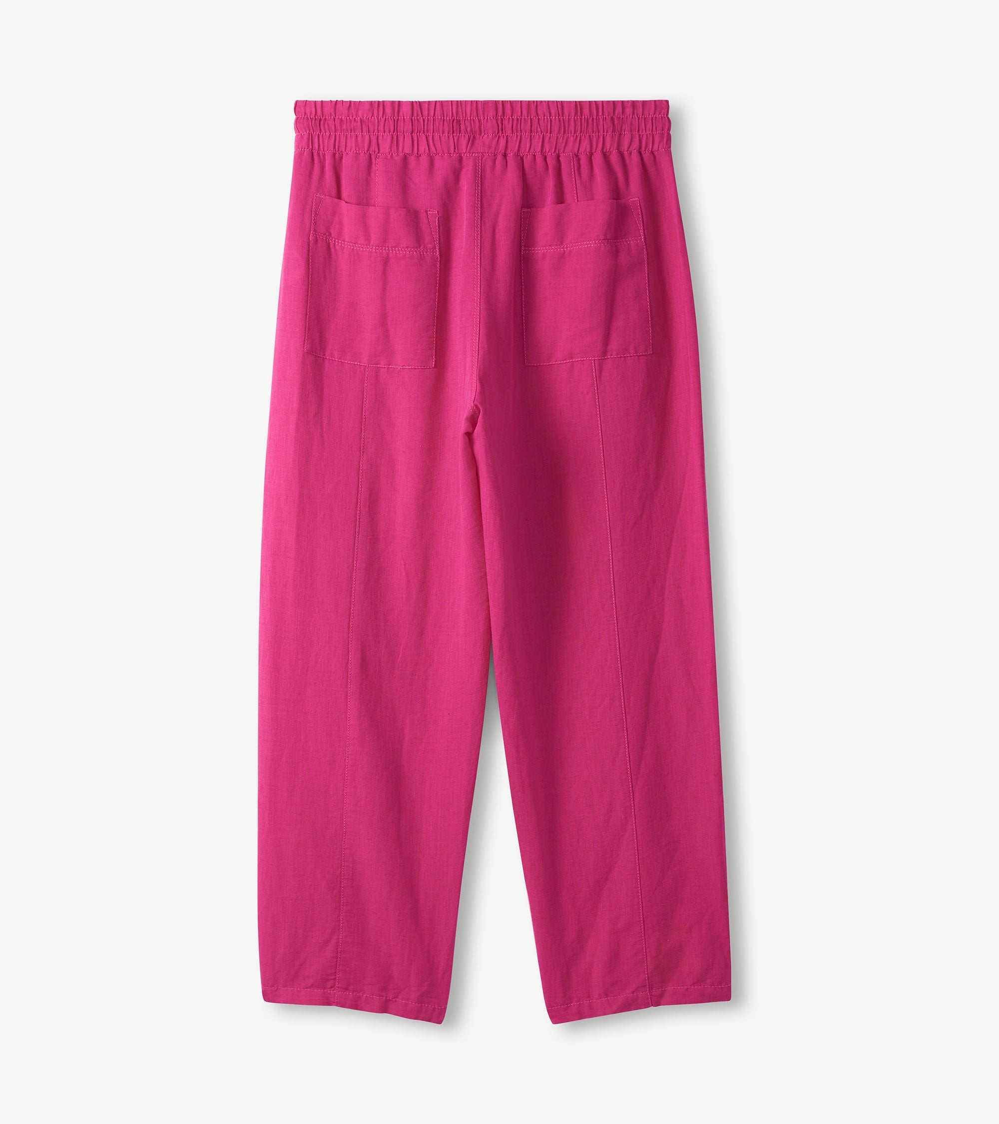 Straight Leg Linen Pants - Fuchsia | Hatley For Women