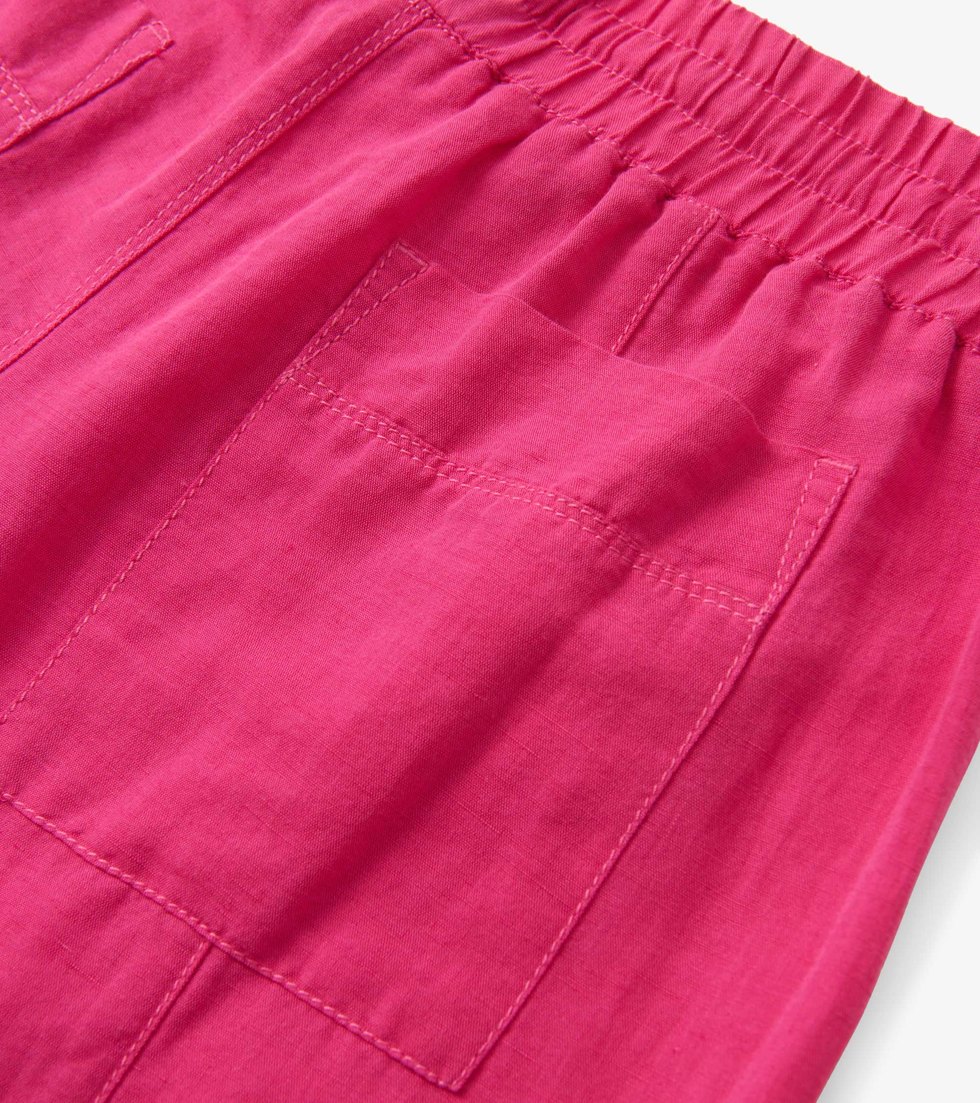 Straight Leg Linen Pants - Fuchsia | Hatley For Women
