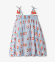 Girls Crinkle Gauze Girls Floral Dress | Hatley For Girls