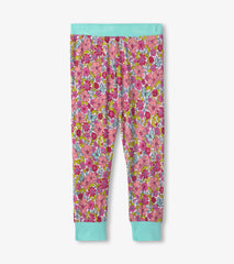 Girls Groovy Flowers Bamboo Pajama Set | Hatley US Girls