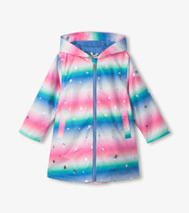 Girls Glitter Star A-Line Swing Jacket | Hatley Outlet Girls