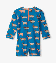 Baby Boys Hot Dogs One-Piece Rashguard | Hatley Discount Baby & Toddler