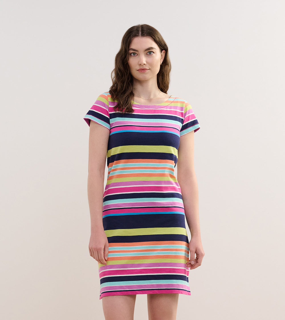 Nellie Dress - Hot Stripes | Hatley Women
