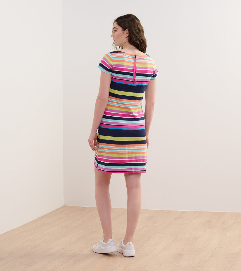 Nellie Dress - Hot Stripes | Hatley Women