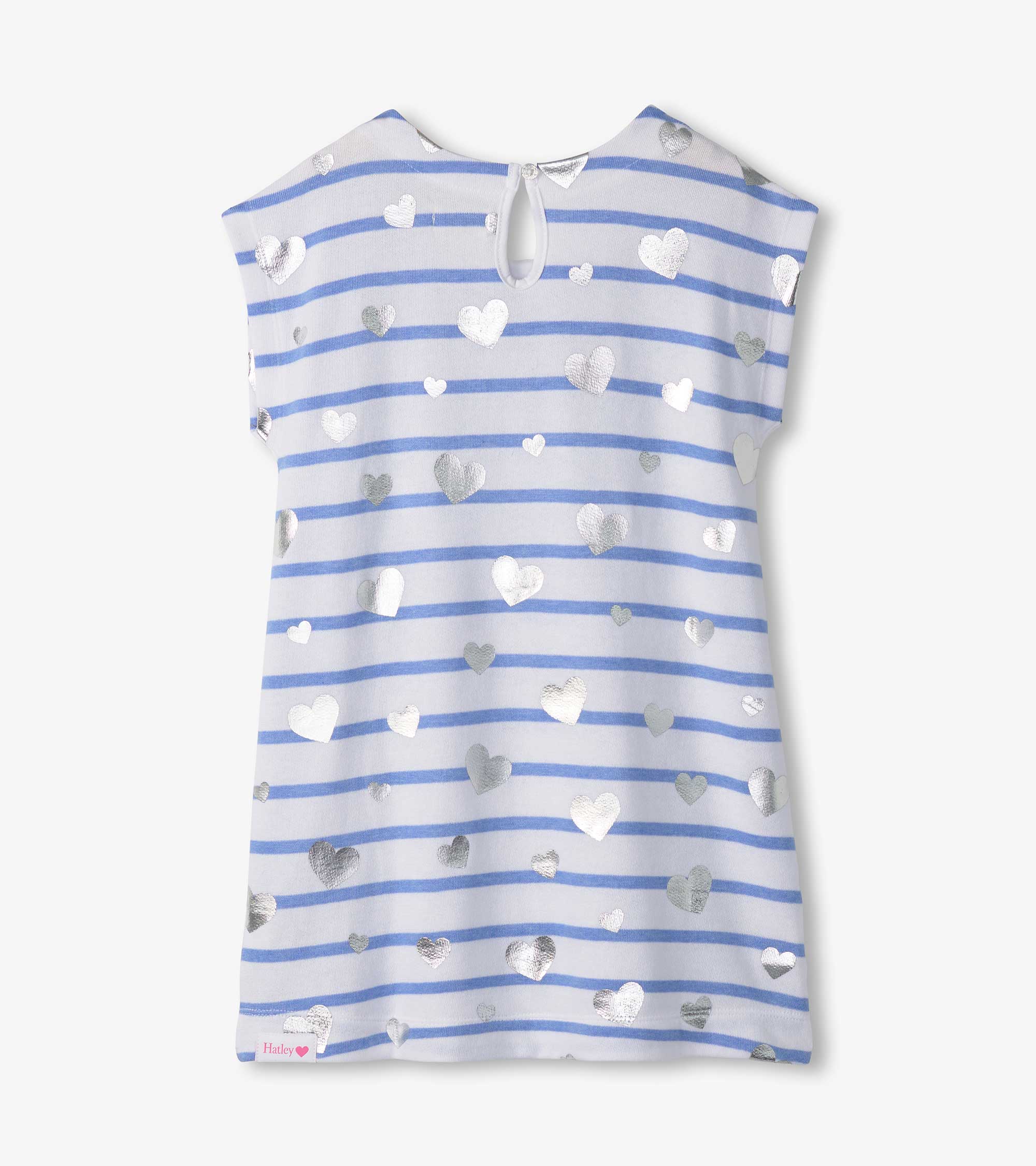 Girls Heart Stripes Slouchy Dress | Hatley Outlet Girls