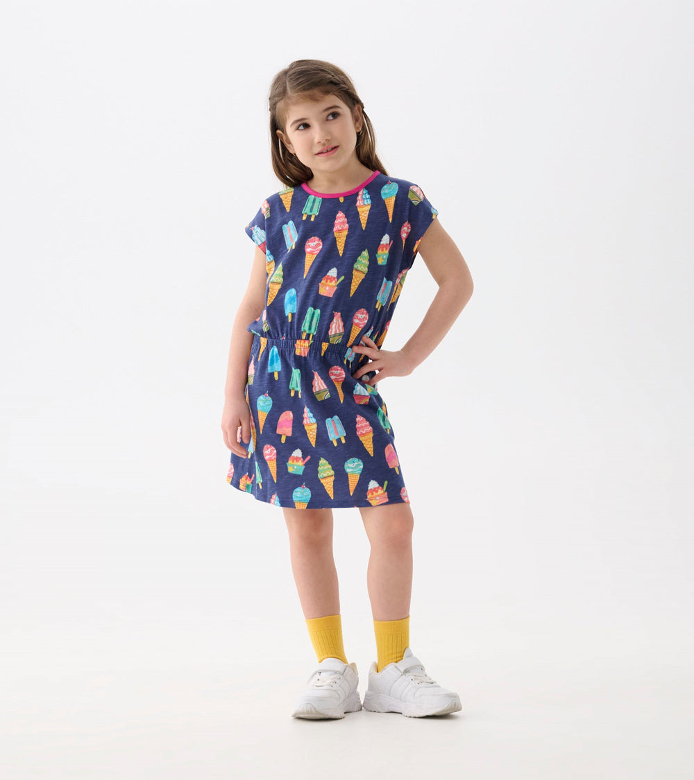 Girls Ice Cream Treats Relaxed Dress | Hatley Onsale Girls