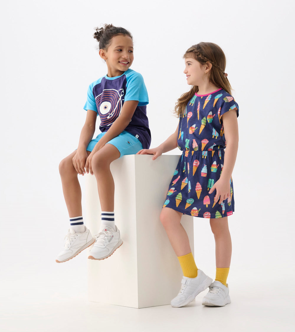 Girls Ice Cream Treats Relaxed Dress | Hatley Onsale Girls