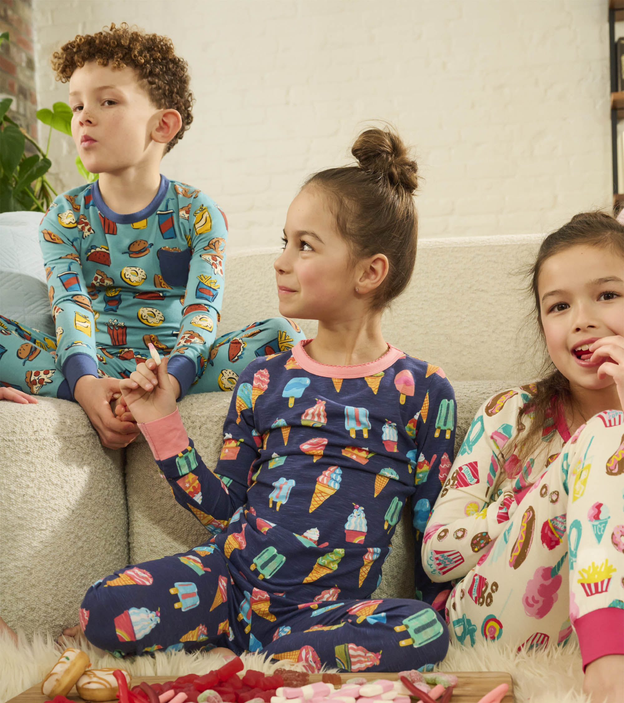 Girls Ice Cream Treats Pajama Set | Hatley