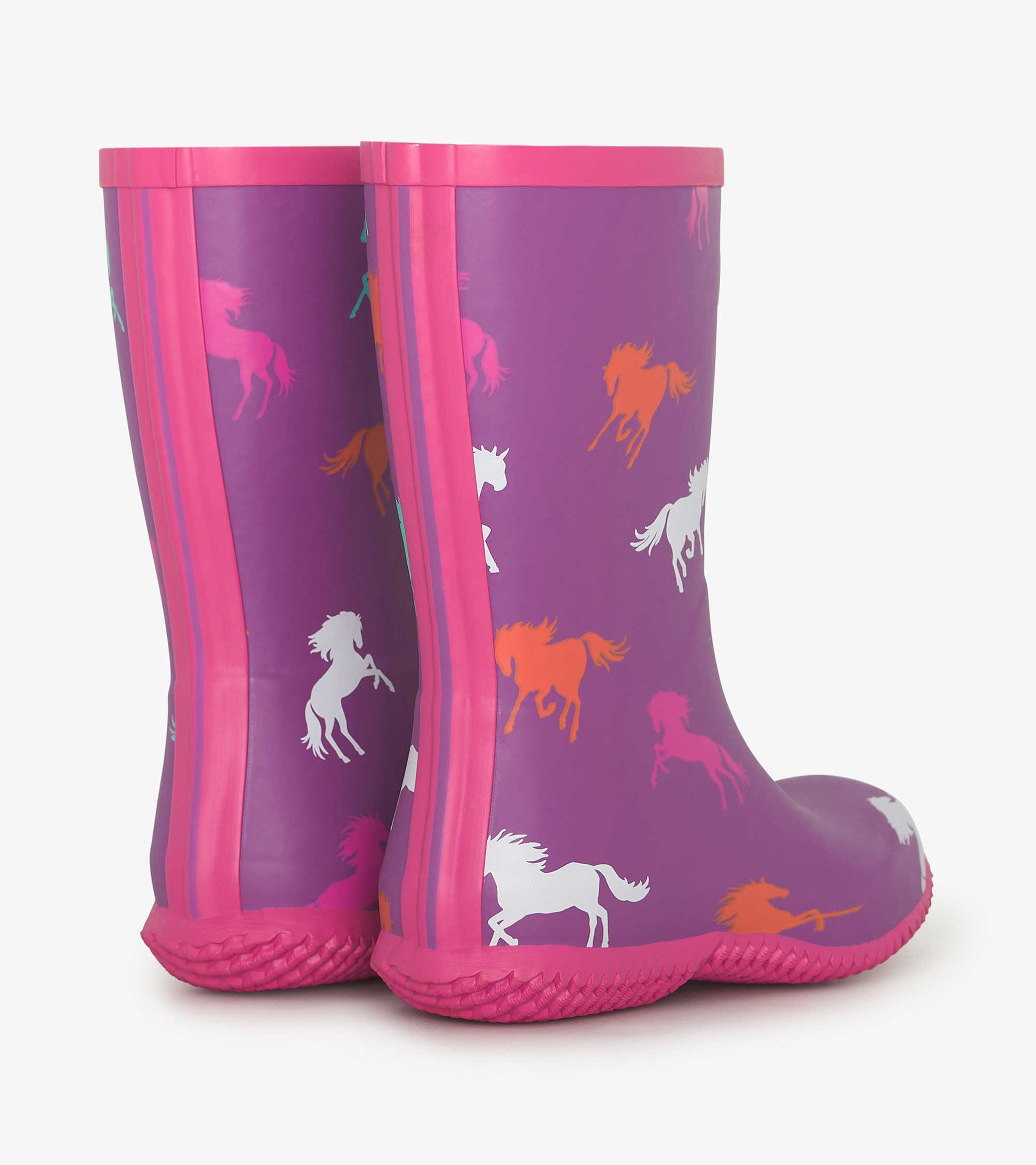 Girls Leaping Horses Packable Rain Boots | Hatley For Girls