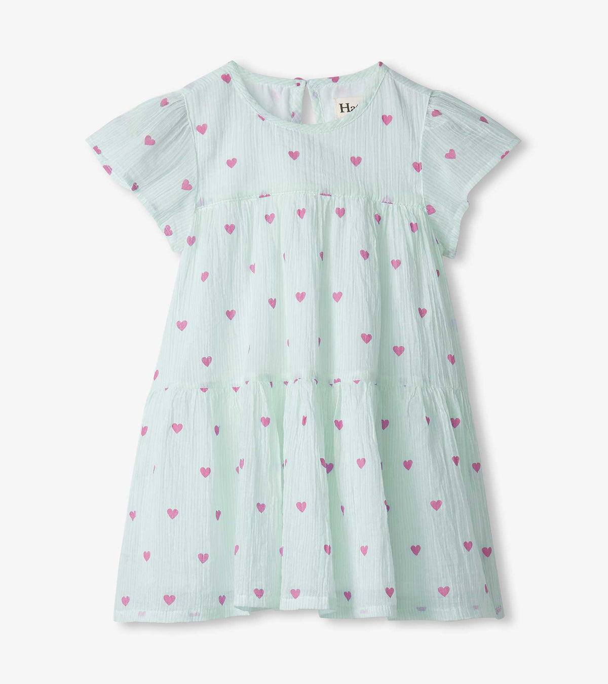 Baby & Toddler Girls Little Hearts Woven Puff Dress | Hatley Sale Baby & Toddler