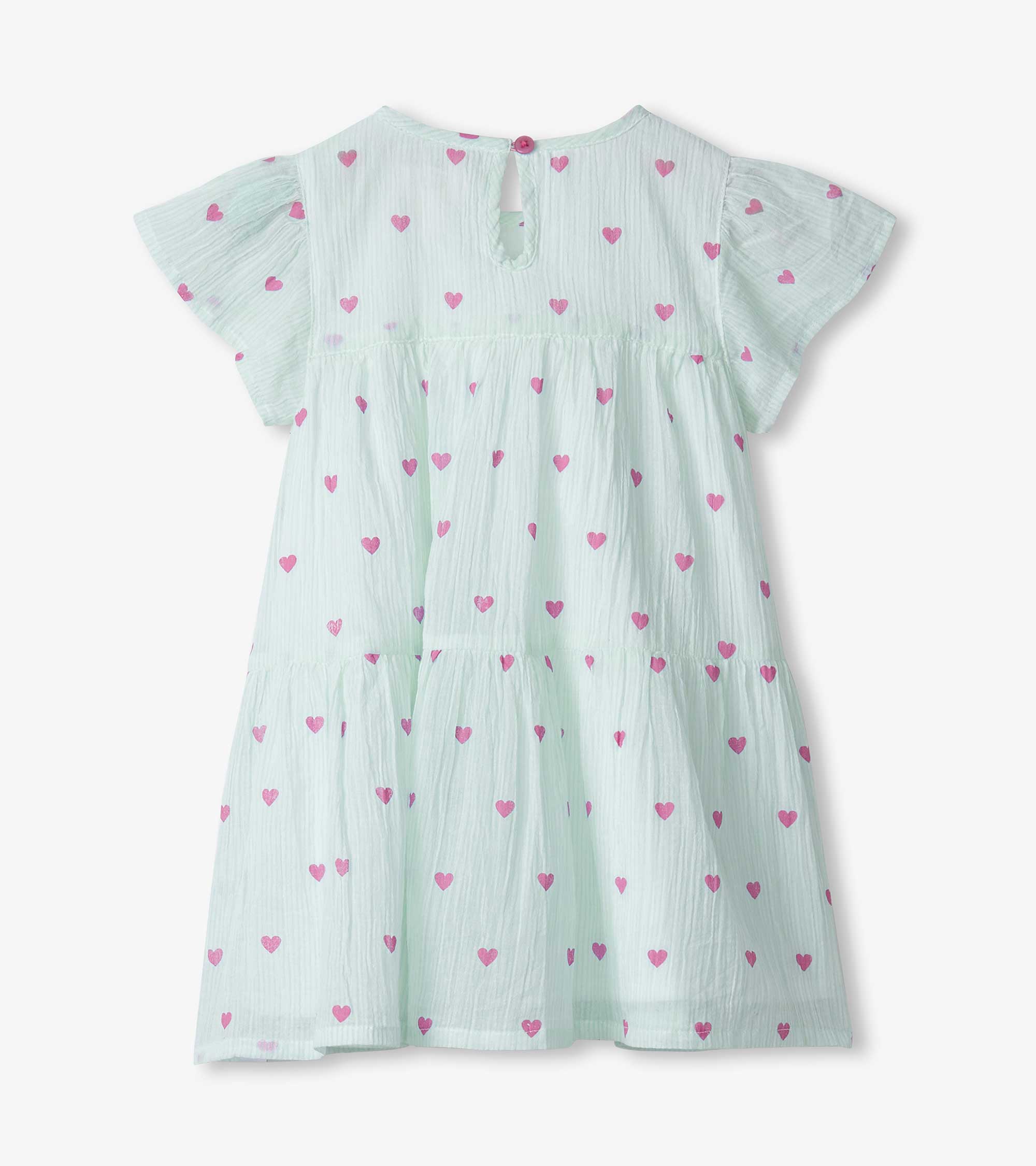 Baby & Toddler Girls Little Hearts Woven Puff Dress | Hatley Sale Baby & Toddler