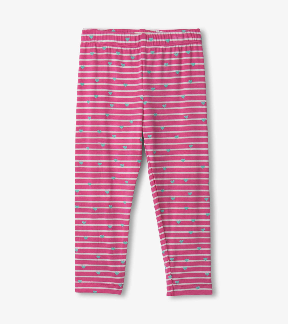 Baby & Toddler Girls Little Hearts Stretch Leggings | Hatley Outlet Baby & Toddler