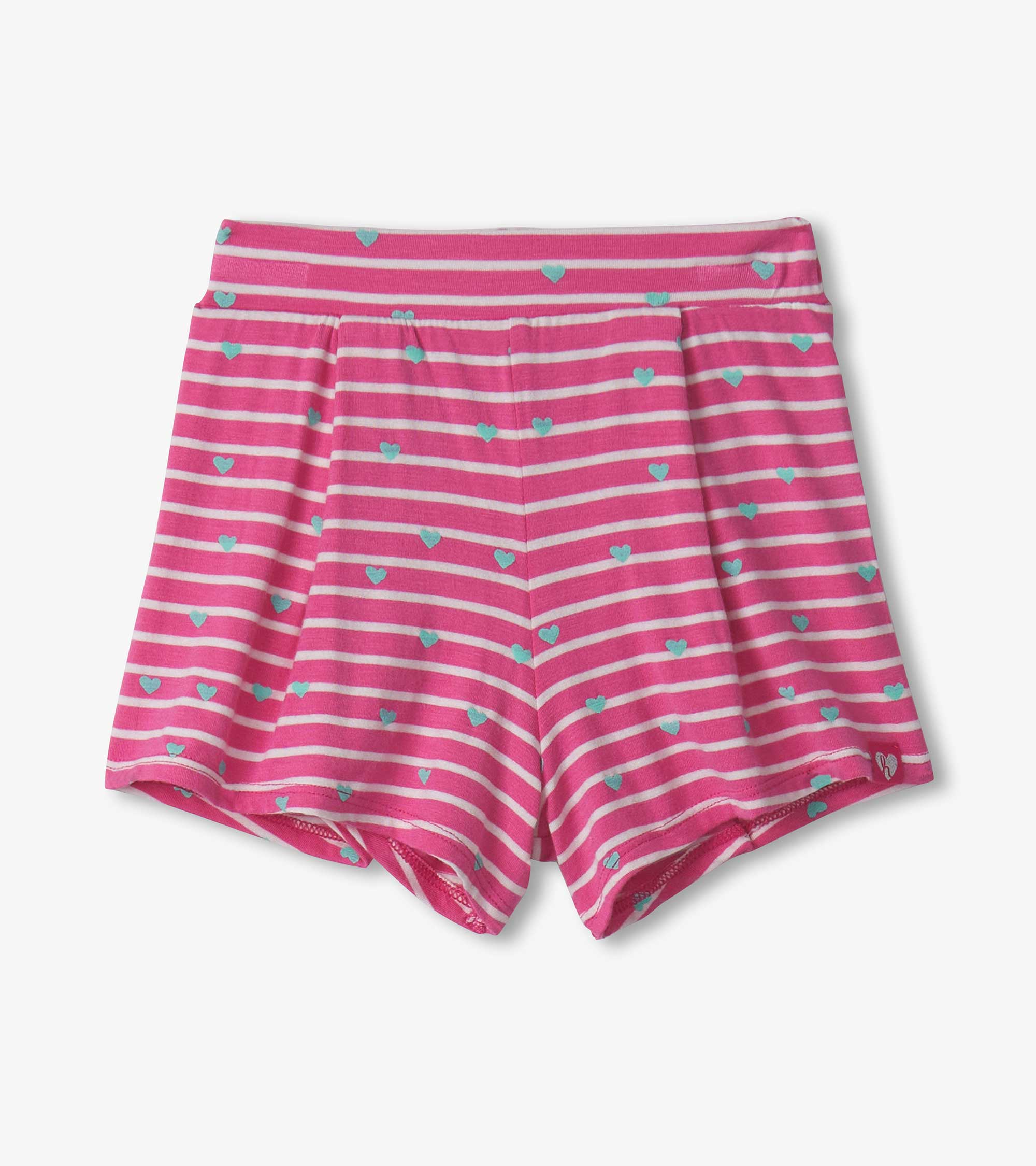 Baby & Toddler Girls Rose Hearts Patch Pocket Shorts | Hatley For Baby & Toddler