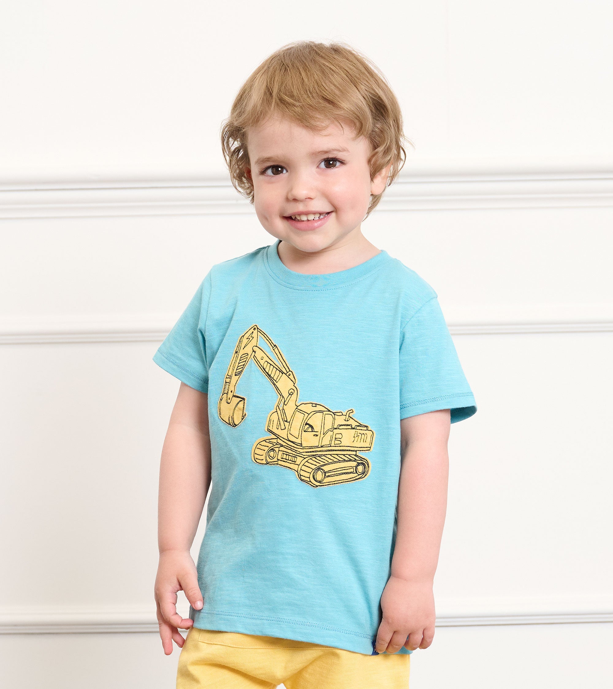 Baby & Toddler Boys Digger Graphic Tee | Hatley Discount Baby & Toddler