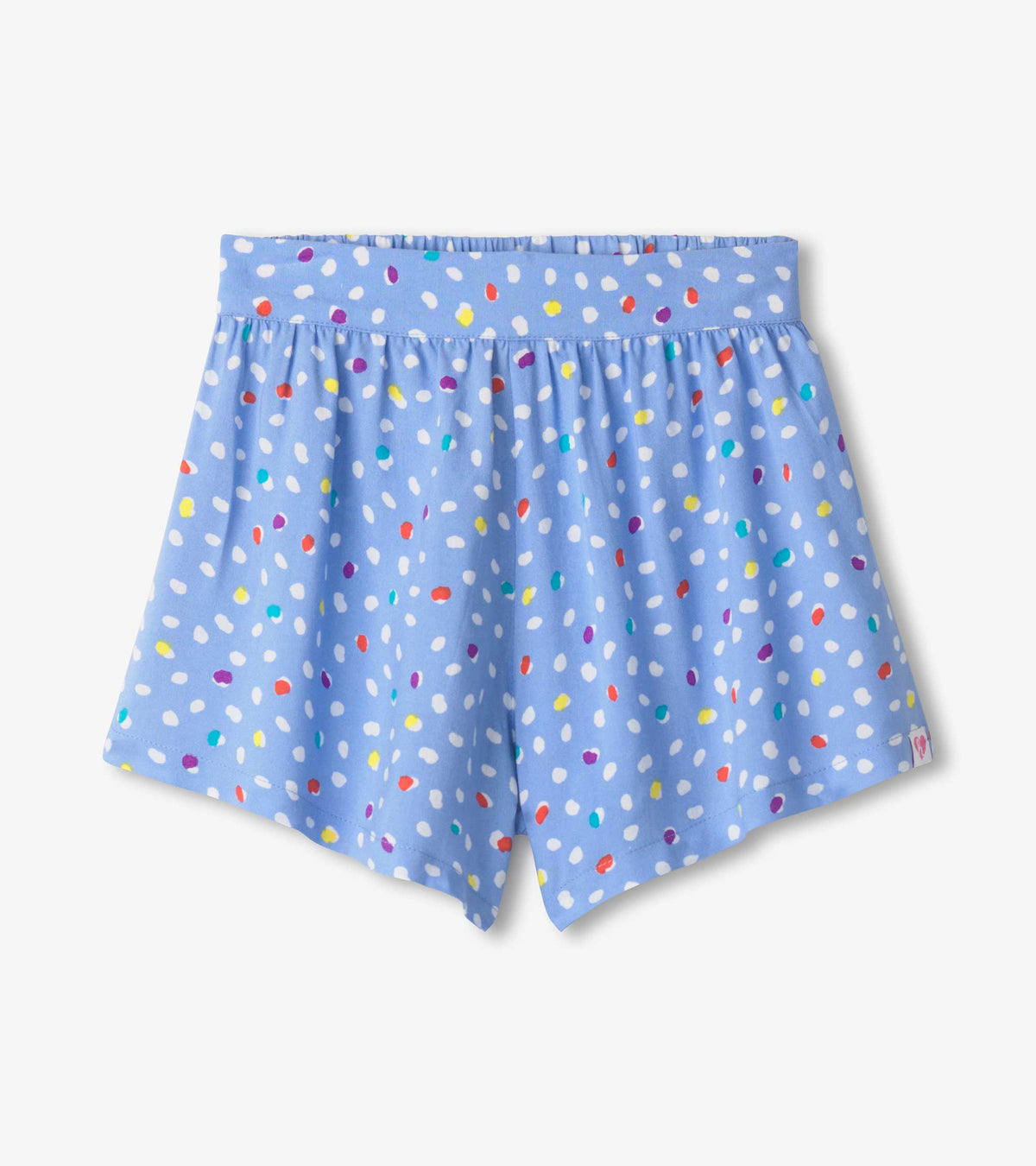 Girls Lots of Dots Woven Gathered Shorts | Hatley For Girls
