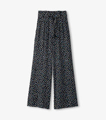 Belted Wide Leg Pants - Multi Dots | Hatley For Women